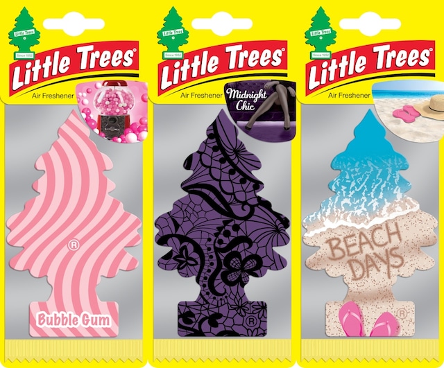 Car Freshner Asma Koku 3'lü Sakız-gece-plaj Karışık Set