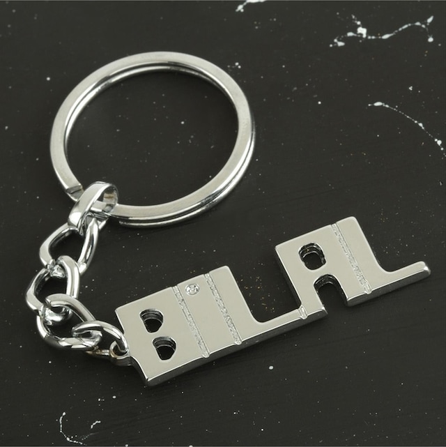 Bilal - 453 - - Spt-gld - İsimli Anahtarlık Çok Renkli