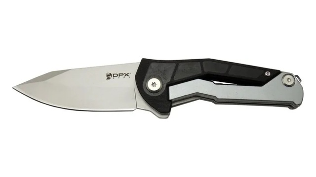 Dpxgear Sugga 915b Bk Siyah &amp Amp Amp Beyaz Kamp / Outdoor Çakı 17,5cm - Yarı Otomatik, Kemerlik