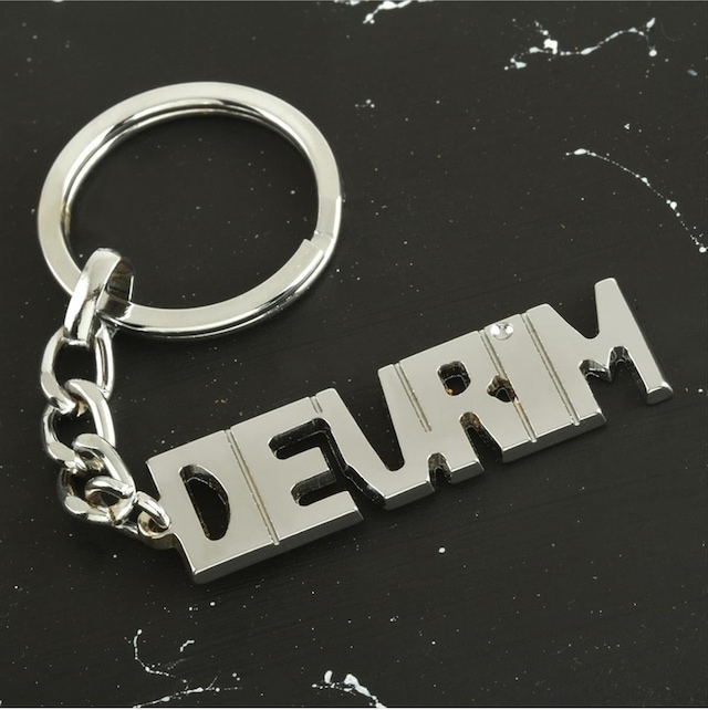 Devrim - 842 - - Spt-gld - İsimli Anahtarlık Çok Renkli