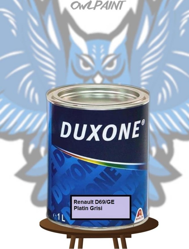 Duxone 1/1 Renault D69/ge Platin Grisi Bazkat Boya 125 009 7614