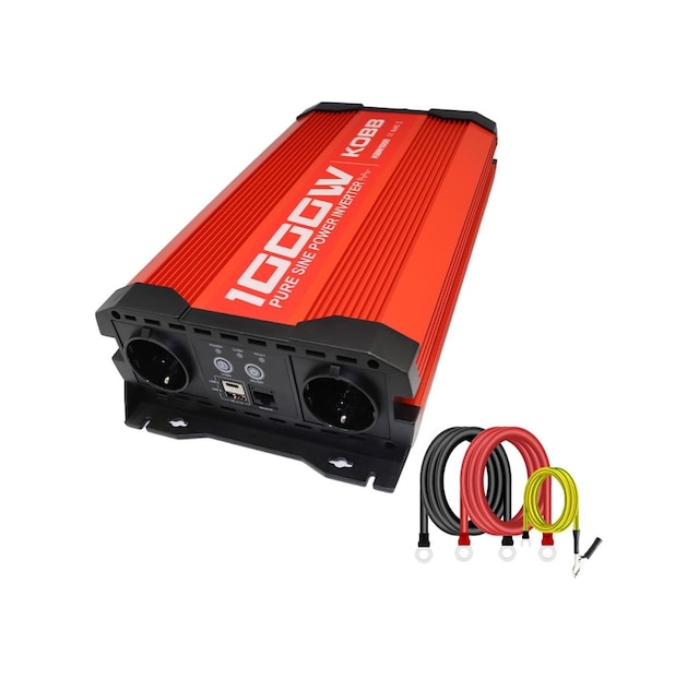 Kobb Kbn1000 12v/220v 1000watt Tam Sinüs Dönüştürücü İnvertör Fr Kbn1000