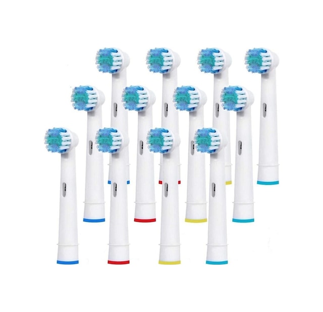 LOVYCO Yedek Fırça Başlıkları Oral B Ile Uyumlu 12 Elektrikli Ve