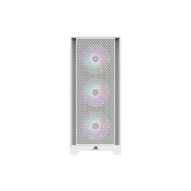 PowerBoost PBP1601BW Mid Tower E-ATX ARGB Mesh Front