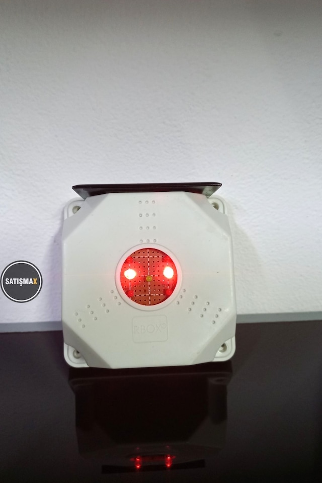 Caydırıcı Ev Ve Araç Güvenlik Yanıp Sönen Alarm Led Işık Kırmızı