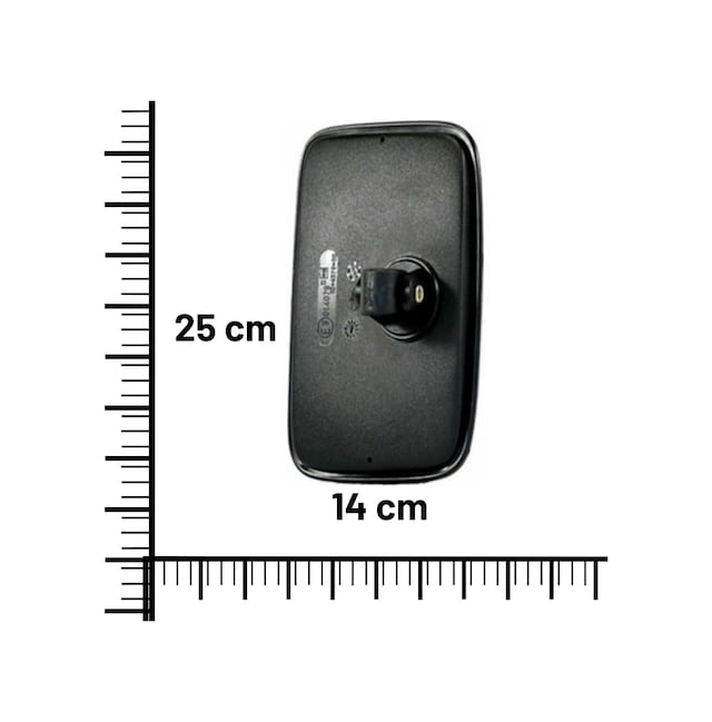 Traktör Kabin Aynası 25x14 Kolsuz Ayna