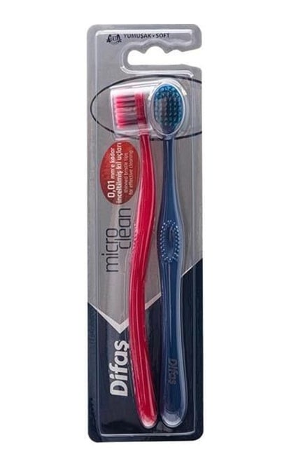 Difaş Micro Clean Diş Fırçası 2'li