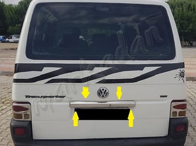 Vw T4 Transporter Krom Bagaj Çıtası 1995-2003 Paslanmaz Çelik N11.4841