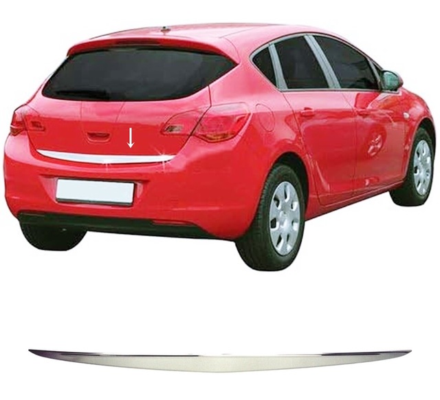 Opel Astra J Hb Krom Bagaj Alt Çıta P.çelik 2009-2015 Arası