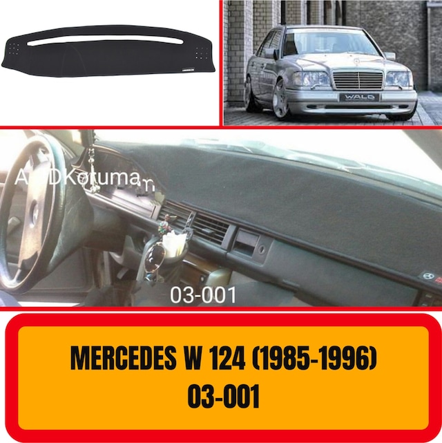 MERCEDES - BENZ W124 1985-1996 ÖN GÖĞÜS / PANEL / TORPİDO KORUMASI - KILIFI - HALISI