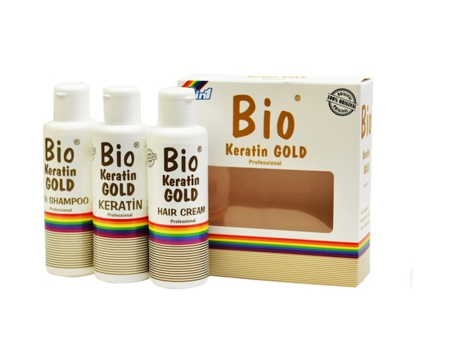 Bio Keratin Gold Brezilya Fönü Şampuan + Keratin + Krem 3 x 150 ML