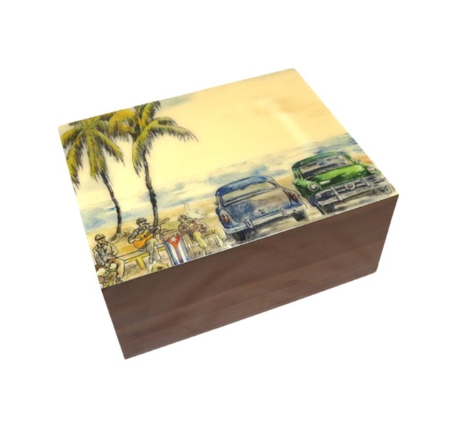 Gentili Emilio Kahverengi Lake Humidor 373038