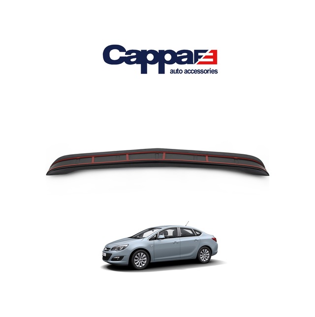 Cappafe Opel Astra J Arka Tampon Eşiği Koruma Akrilik Abs 12-1