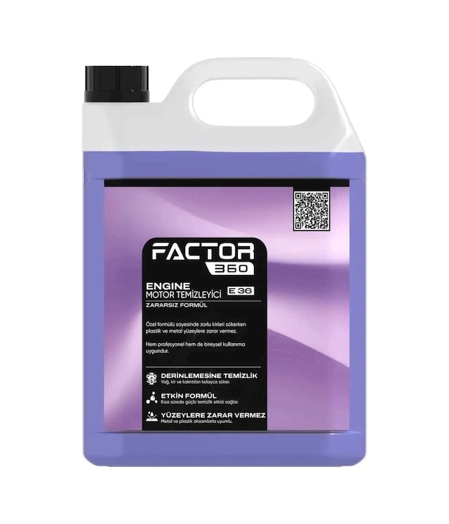 Factor360 Otomobil Motor Temizleyici 5l
