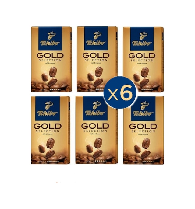 Tchibo Gold Selection Öğütülmüş Filtre Kahve 6 x 250 G