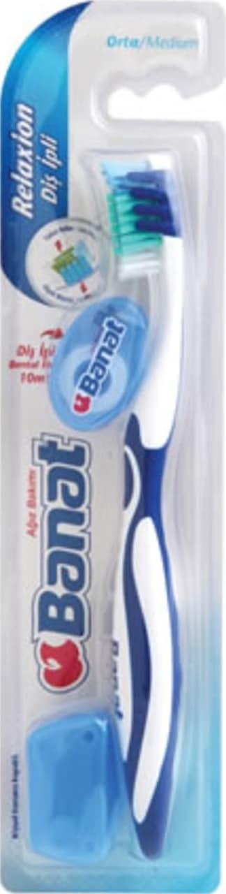 Banat Diş İpli Relaxıon Diş Fırçası Orta
