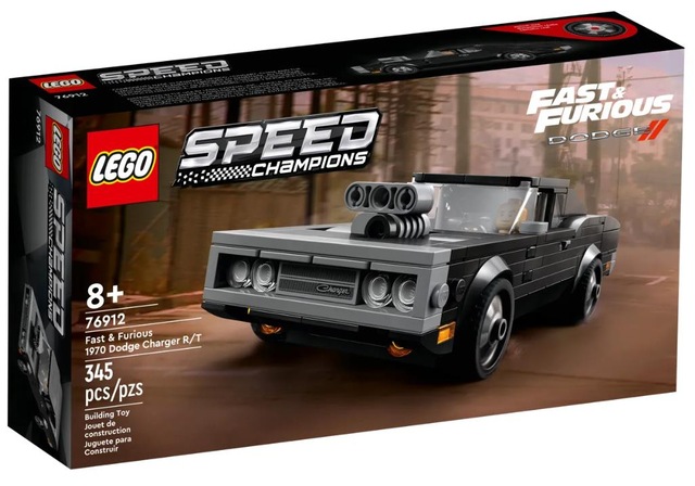 LEGO Speed Champions 76912 1970 Dodge Charger R T 345 Parça