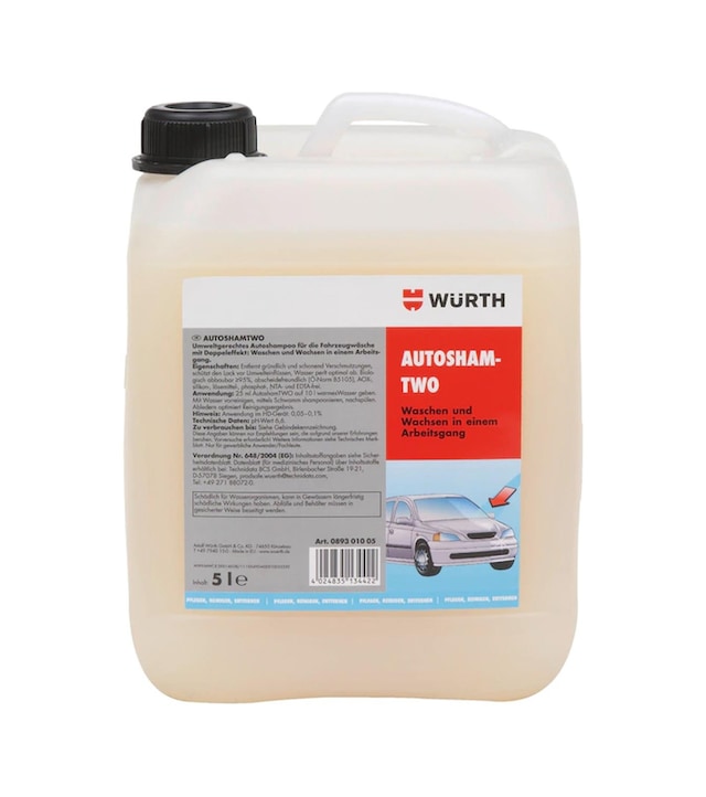 Würth Cilalı Oto Araç Şampuanı 5 Litre N11.7
