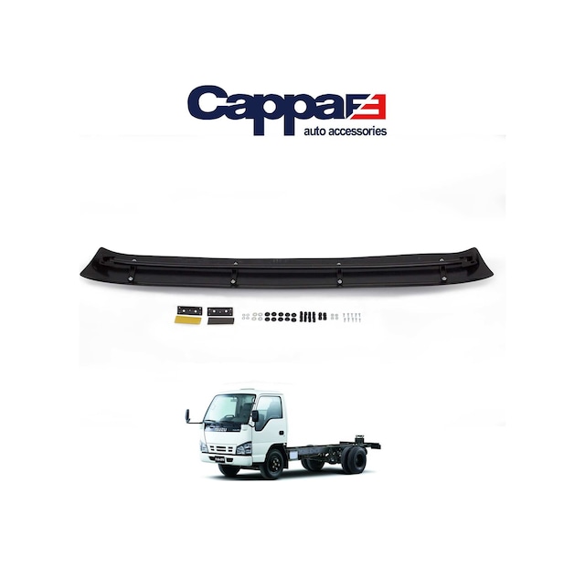 Cappafe Isuzu Nkr Wide Ön Cam Güneşliği Siperlik Vizör Şapka Ter