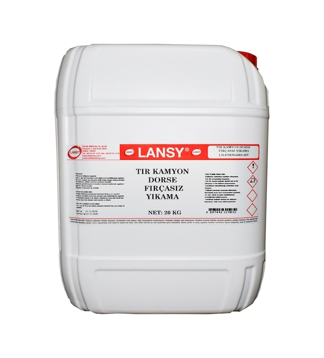Lansy Tır Kamyon Dorse Fırçasız Yıkama 20 Kg 1/60 Konsantre