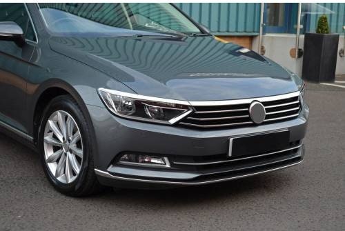 Vw Passat B8 B8.5 Uyumlu Krom Far Kaşı 3 Prç.2015-2021 Arası N11.1997
