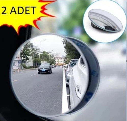 Çerçevesiz Ayarlanabilir Kör Nokta Ayna Seti Çok Renkli