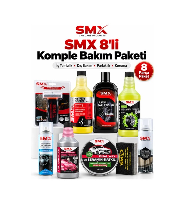 Smx Pro Temizlik & Parlaklık Seti