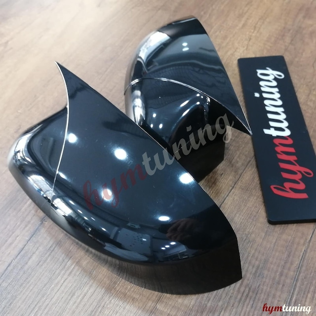 Ford Mondeo 4 Yarasa Ayna Kapağı - Parlak Siyah Abs Plastik 07-15