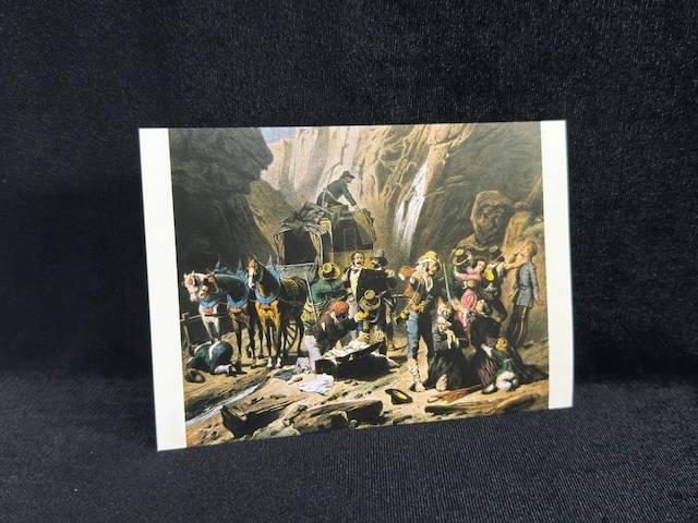 1983 Almanya Cehennem Vadisi Soygunu Überfall İm Höllental Schwarzwald Postcard Germany Teşhir Ürün