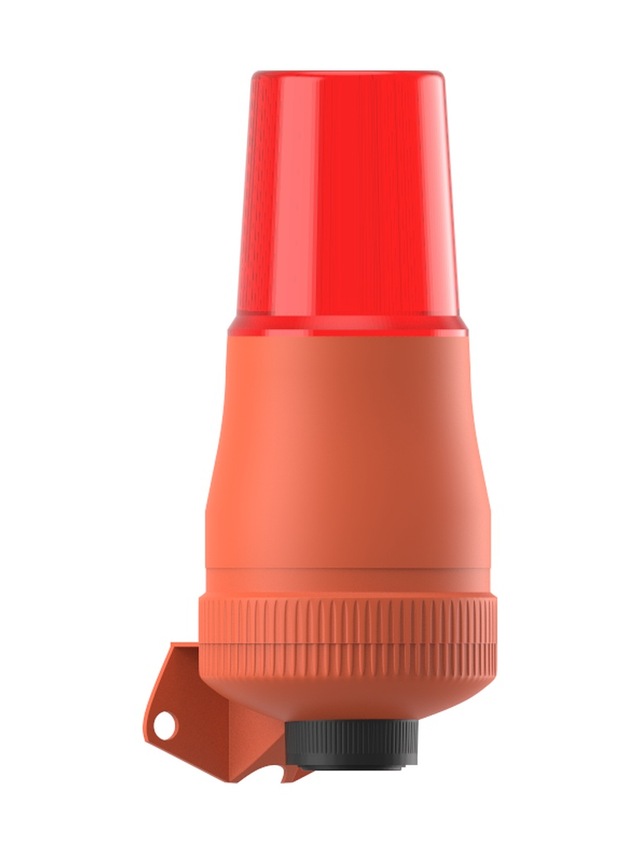 Mesan E14 Yanıp Sönen Ampul Buzzer Kırmızı 24Vdc Ms 4805.1.24Vdc