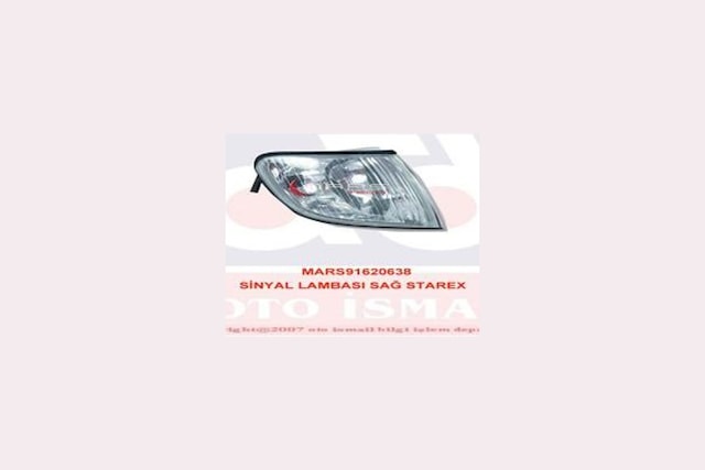 Sinyal - 277 - Lambası - Spt-gld - Sağ Starex