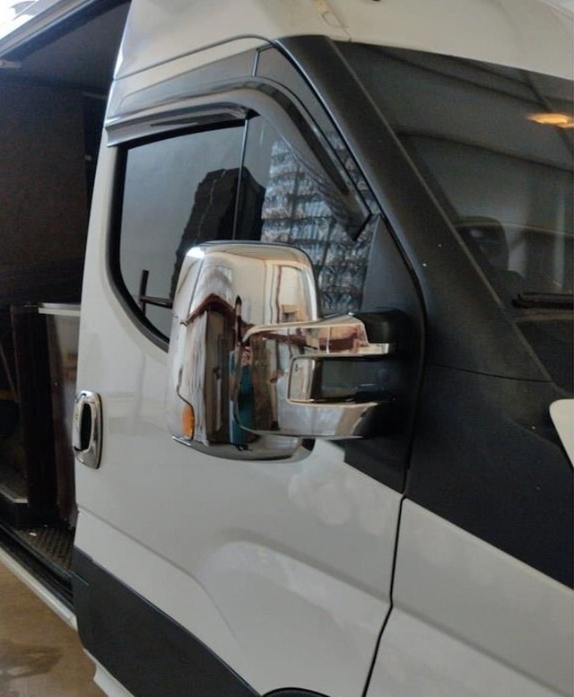 Iveco Daily Uyumlu 2015 Ve Üzeri Ayna Kapağı 2 Parça Abs Krom Kaplama