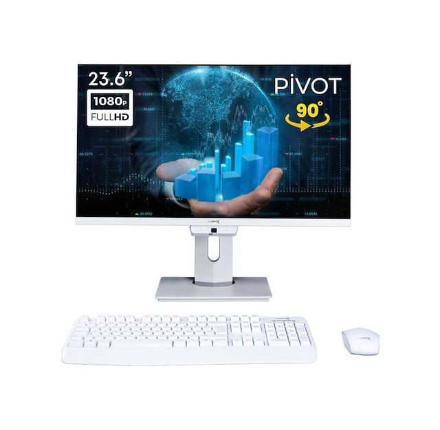 Turbox TAX1223 i7-7700HQ 16 GB 512 GB M.2 NVMe SSD 23.6" Free Dos AIO Masaüstü Bilgisayar