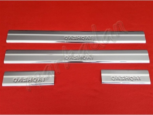 Markadan Nissan Qashqai Krom Kapı Eşiği 2007-2014 4 Parça Paslanm