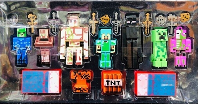 Xl Aksesuarlı 21 Parça Oyuncak Minecraft Figür Seti
