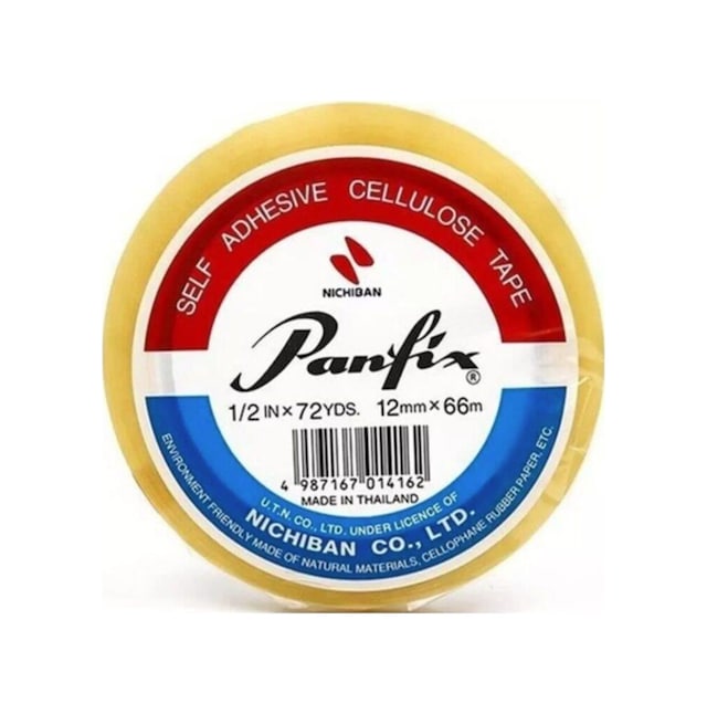 Panfix 12x66 Şeffaf Selefon Bant