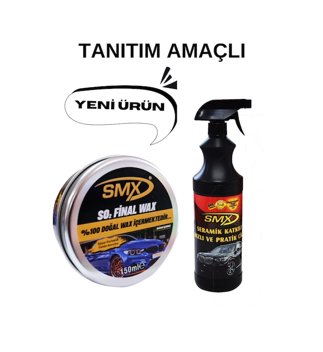Final Wax 150 ML + Seramik Katkılı Hızlı Ve Pratik Cila 1 L