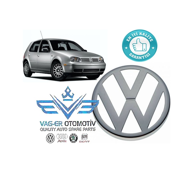 Golf 4 1998-2004 Arası Ön Panjur Arması Amblem Logosu 1j0853601