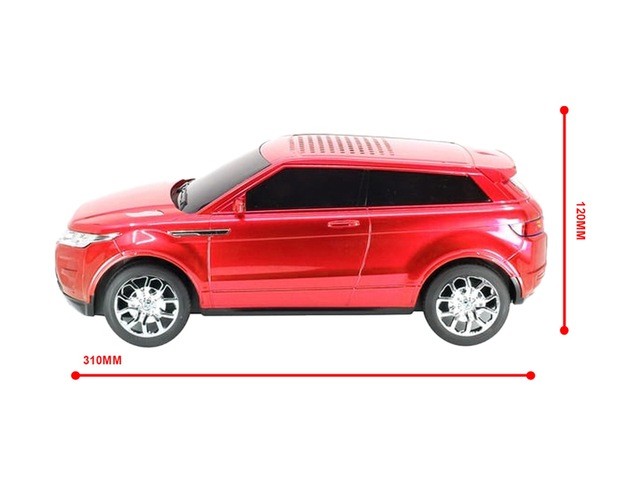 Kırmızı Şarjlı Lüks Suv Tasarımlı Usb/aux Çıkışlı Fm Radyolu Bluetooth Hoparlör Speaker