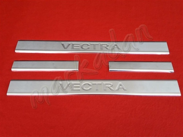 Markadan Opel Vectra C Krom Kapı Eşiği 2002-2009 4 Parça Paslanma N11.5189