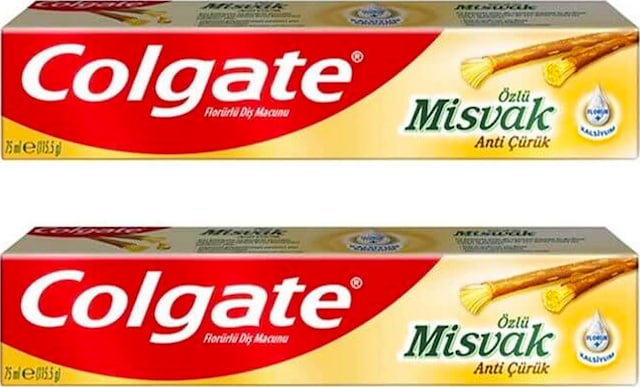 Colgate Misvak Özlü Diş Macunu 75 ML x 2