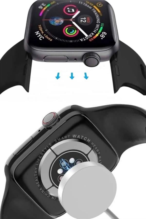 Yeni Model Akıllı Saat Dokunmatik Ekran Unisex Amoled Ekran 44 Mm Diğer