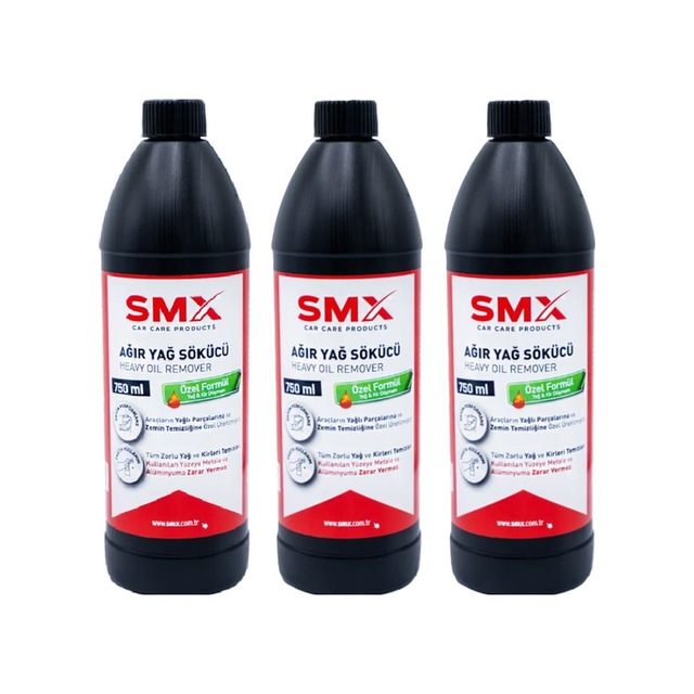 3 Adet Ağır Yağ Çözücü 750 Ml