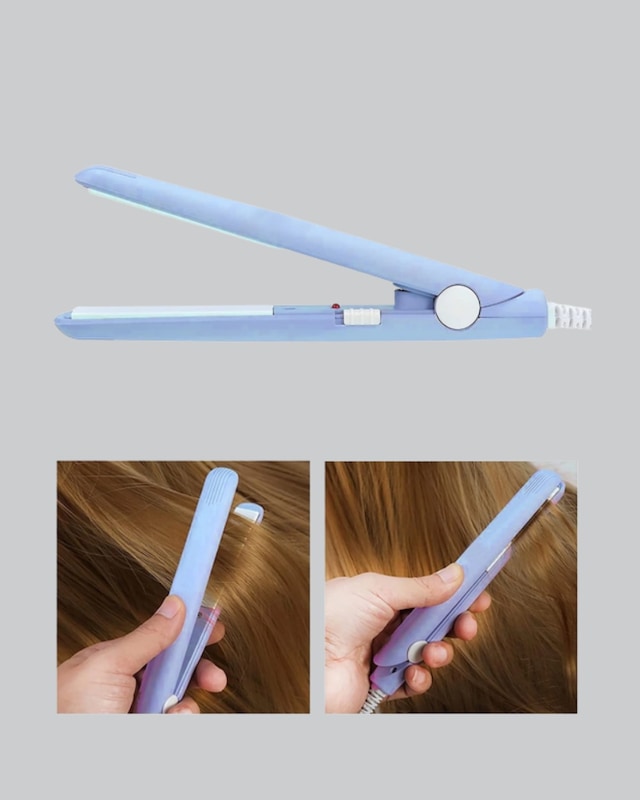 Seyahat - 541 - Tipi Mini Saç Düzleştirici Seramik Kaplama, Hızlı Isınma, - Ece-umay - Kompakt Tasarım