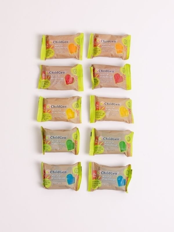 Doğal Oyun Hamuru -10'lu Minipack - 10x50gr