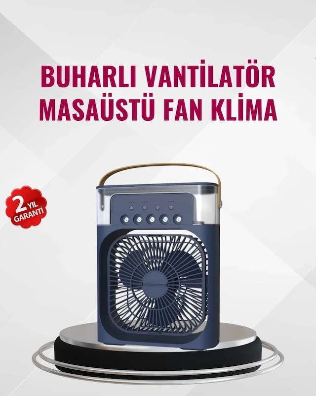 Ers Enerji Tasarruflu Sessiz Çalışan Taşınabilir Soğutma Fanı