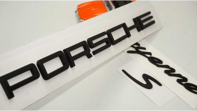 Porsche Cayenne S Bagaj 3M 3D Abs Yazı Logo Amblem Seti (549165569)