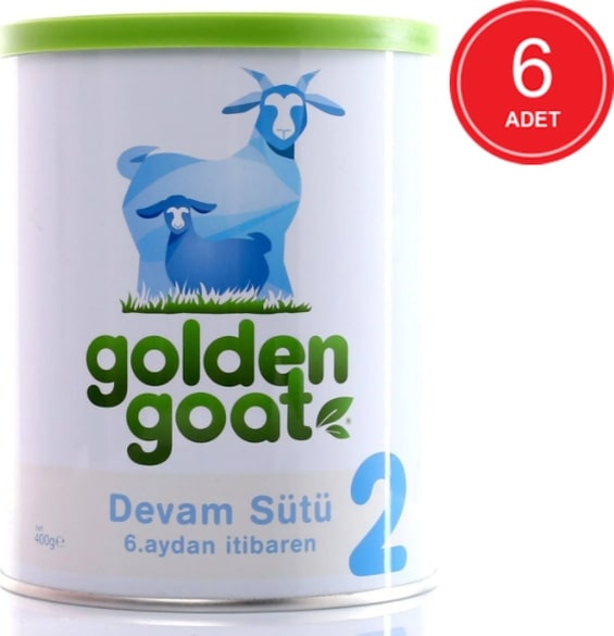 Golden Goat 2 Devam Sütü 400 G 6 Adet
