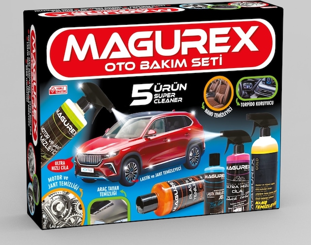 Magurex 5'li Oto Bakım Seti