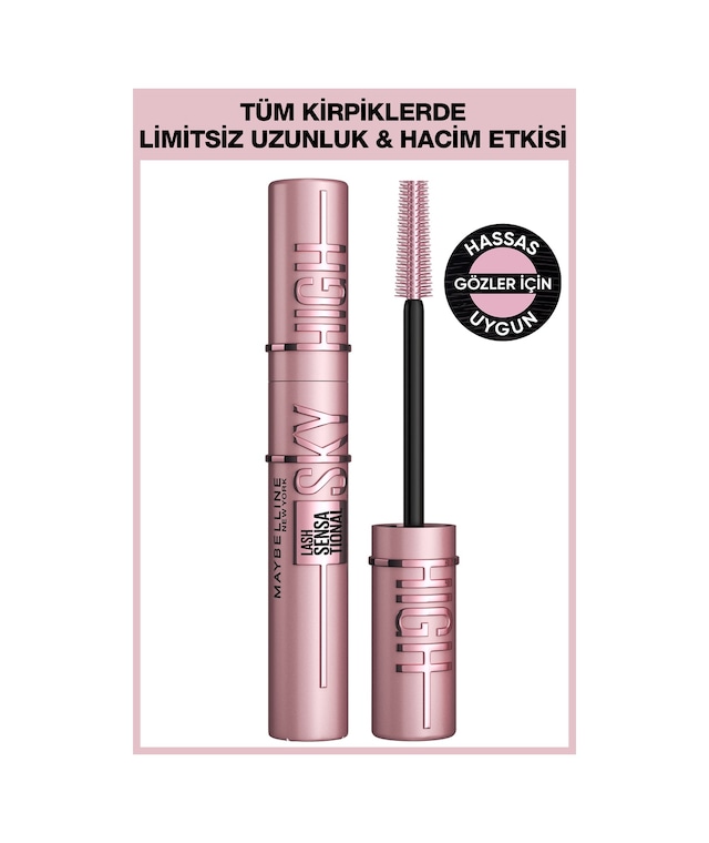 Maybelline New York Lash Sensational Sky High Maskara Siyah